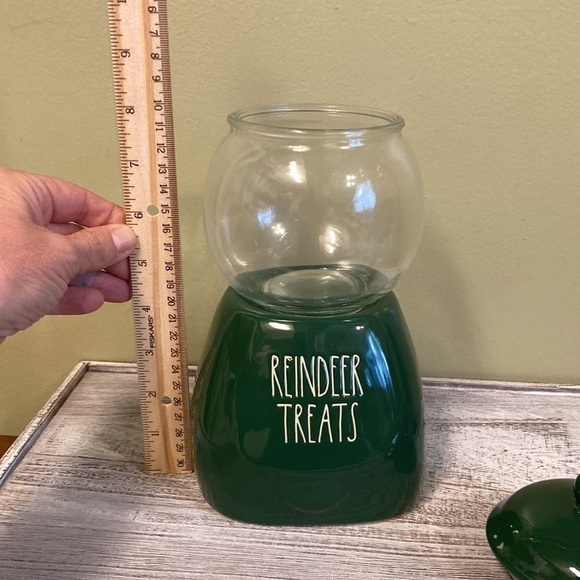 NEW Rae Dunn REINDEER TREATS GUMBALL CHRISTMAS CANISTER - Picture 8 of 12